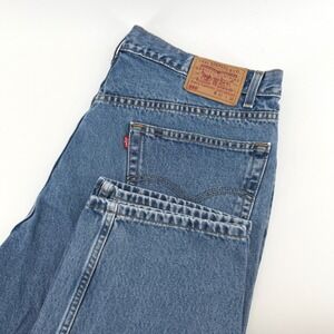 Vintage Y2K Levis 550‎ Relaxed Fit Jeans Mens 42x30 Blue Medium Wash 0550-4891
